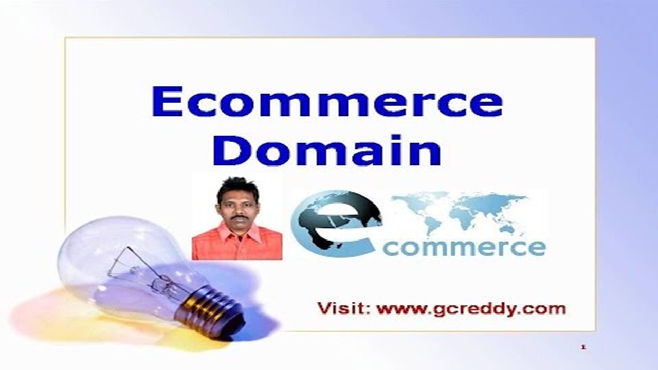 Ecommerce Domain Fundamentals