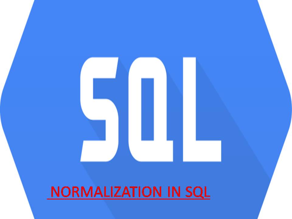 Normalization in SQL