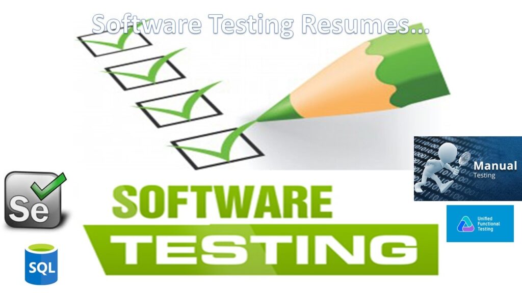 Software Testing Resume
