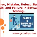 Defect and Bug in Software Testing