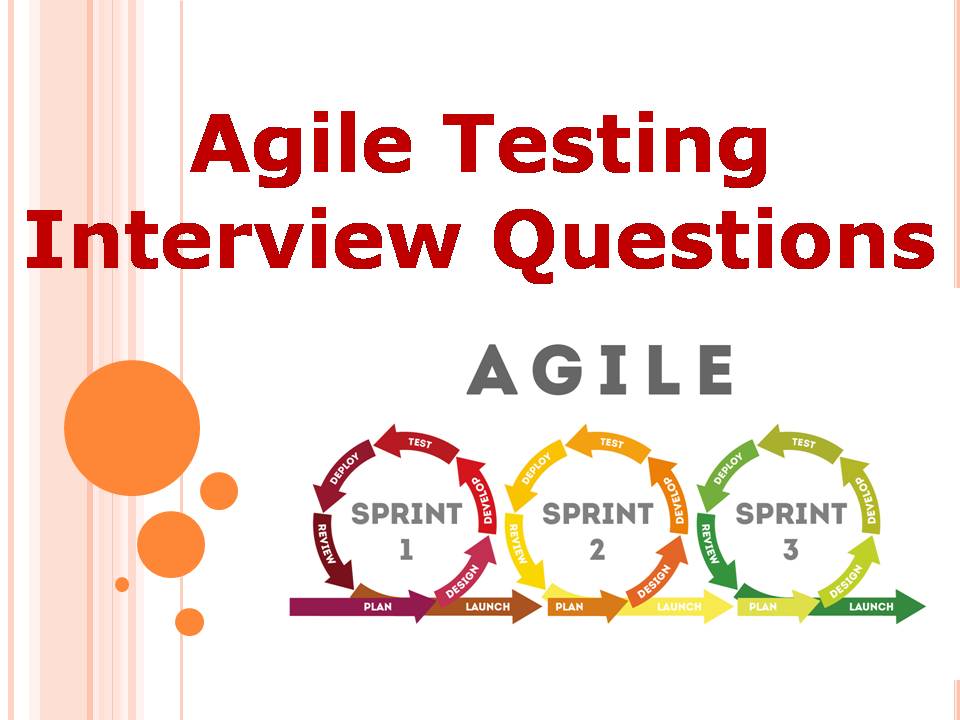 Agile Testing Interview Questions