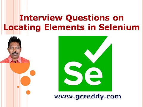 Interview Questions on Locating Elements