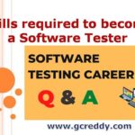 Skills required to become a Software Tester