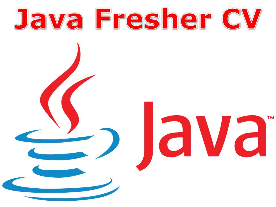 Java Developer Fresher Resume