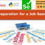 Preparation for a Job Search