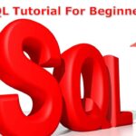 SQL Tutorial For Beginners